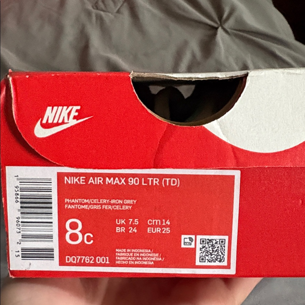 Nike Air Max 90 LTR - Red and Gray